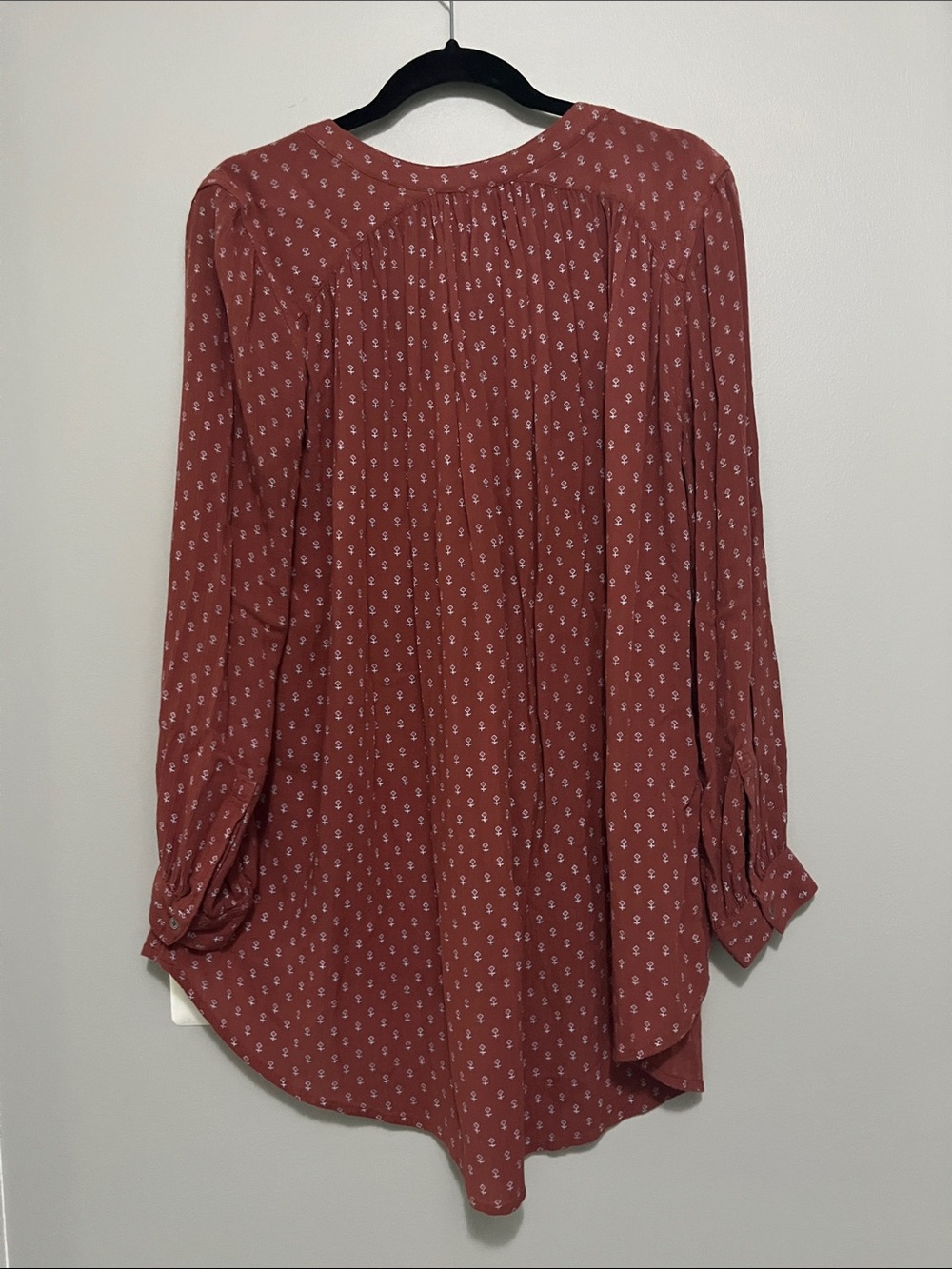 Free People oversized Button-Front Blouse - Picture 7 of 8